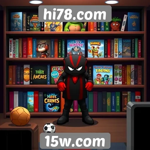 Análise da biblioteca de jogos do hi78.com